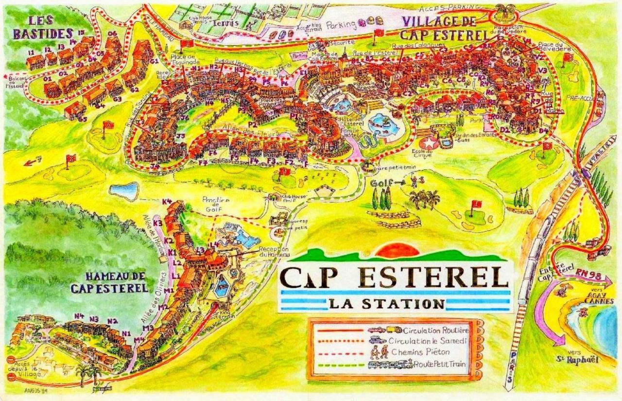 Huuummm C'Est La ! Beau T2 Cap Esterel Village Avec Clim ! Saint-Raphaël المظهر الخارجي الصورة